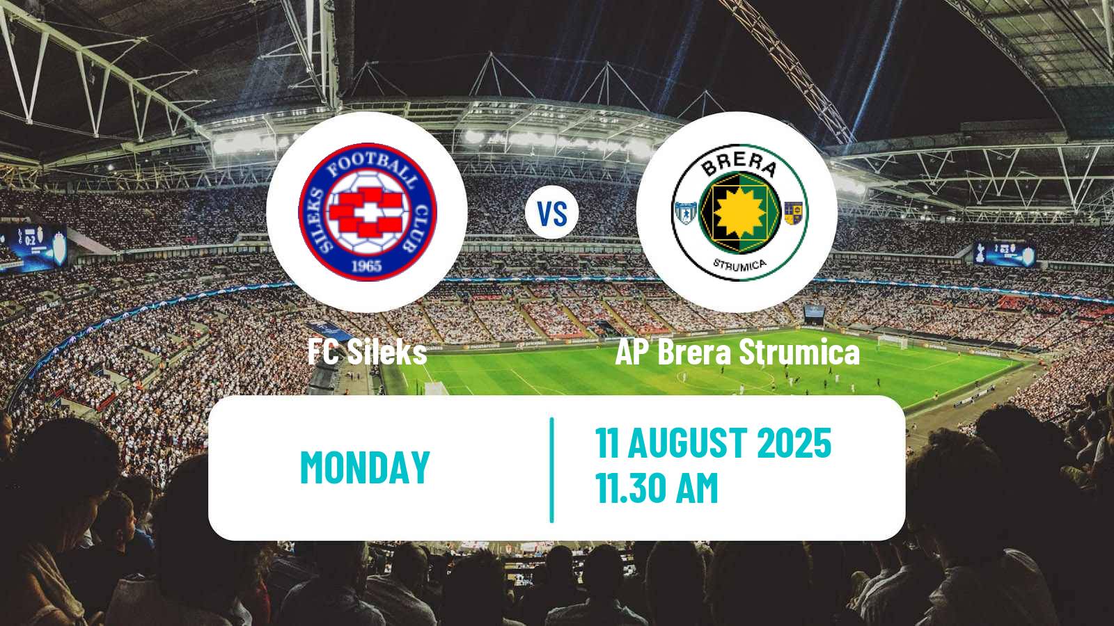 Football North Macedonian 1 MFL Sileks - AP Brera Strumica