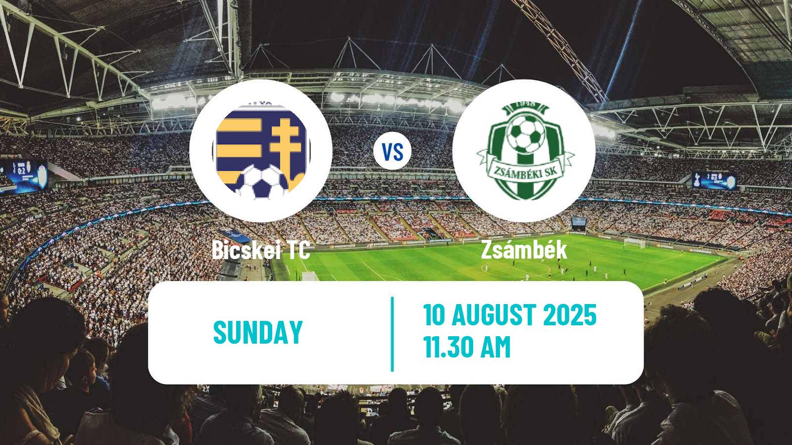 Football Hungarian NB III Northwest Bicske - Zsámbék
