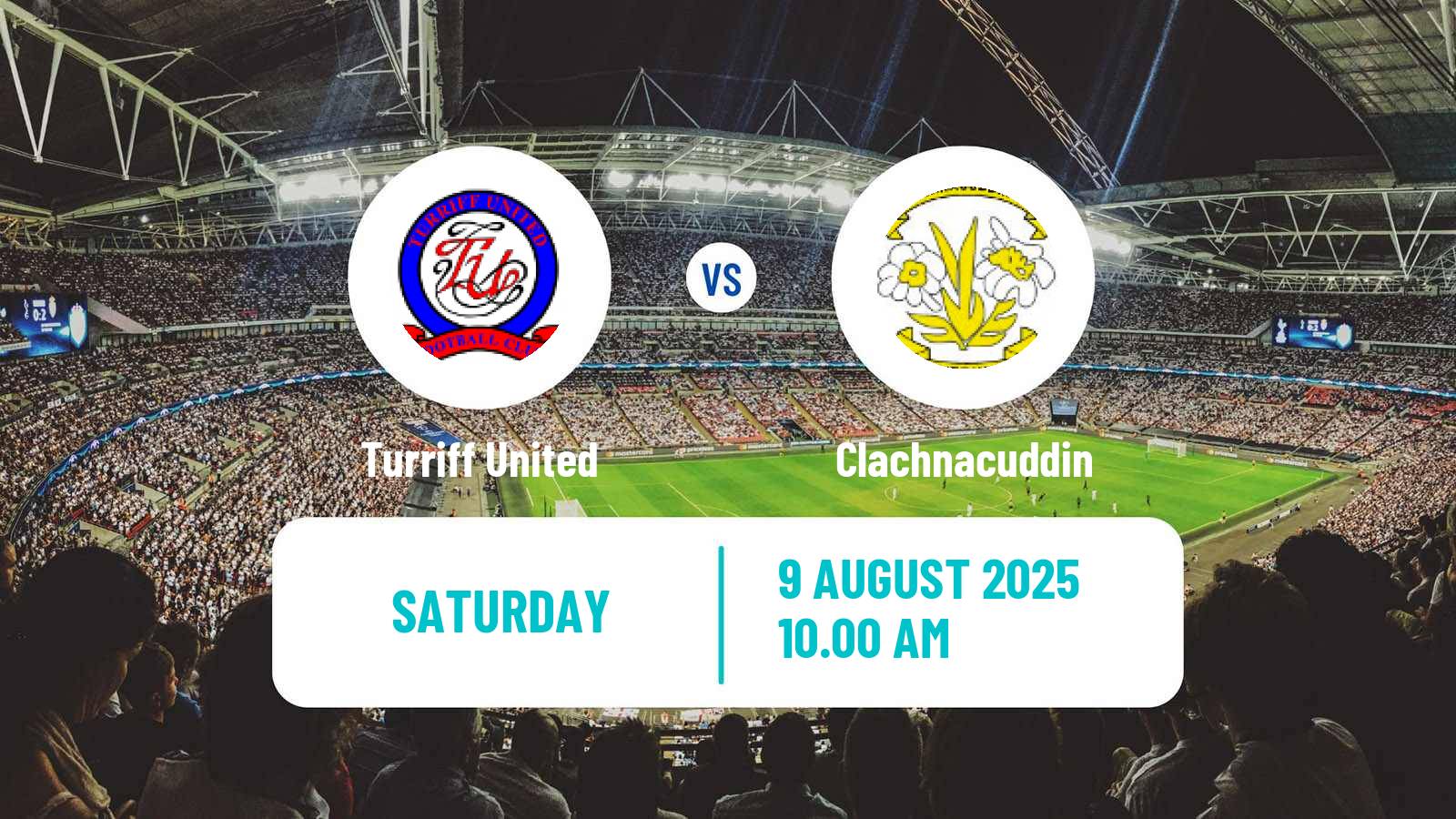 Football Scottish Highland League Turriff United - Clachnacuddin