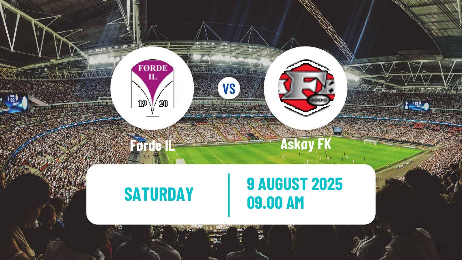 Football Norwegian Division 3 - Group 4 Førde - Askøy
