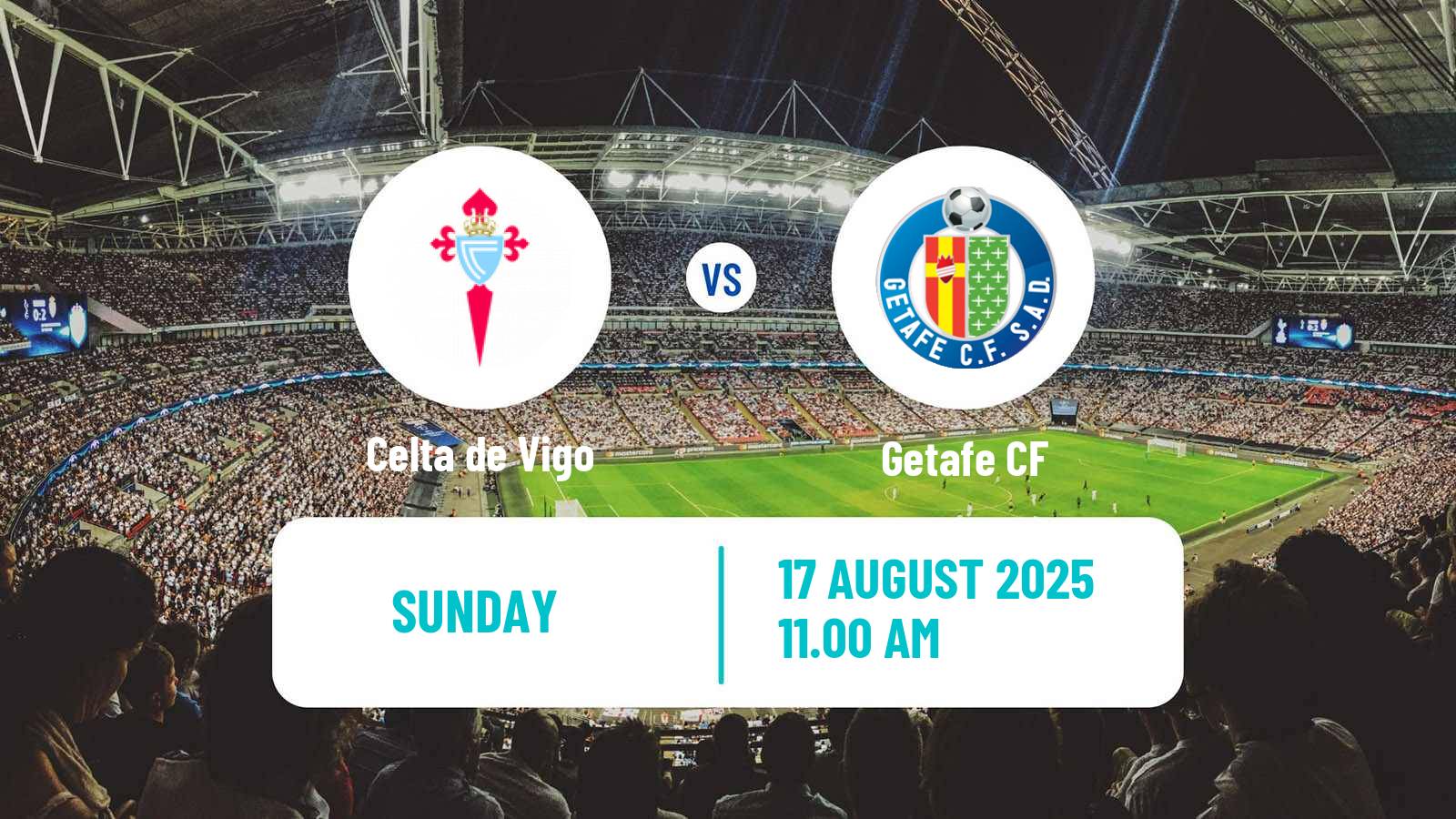 Football Spanish LaLiga Celta de Vigo - Getafe