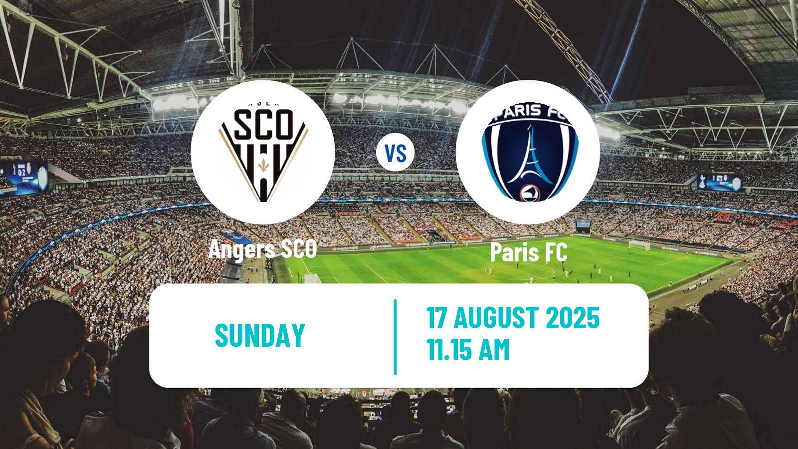 Football French Ligue 1 Angers - Paris FC