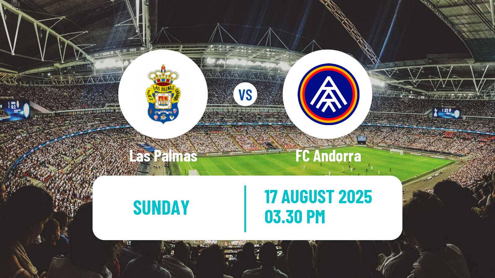 Football Spanish LaLiga2 Las Palmas - FC Andorra