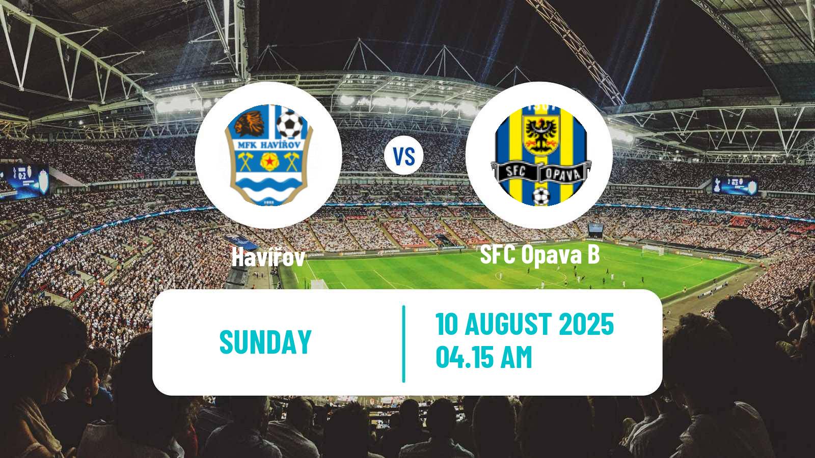 Football Czech Division F Havířov - Opava B