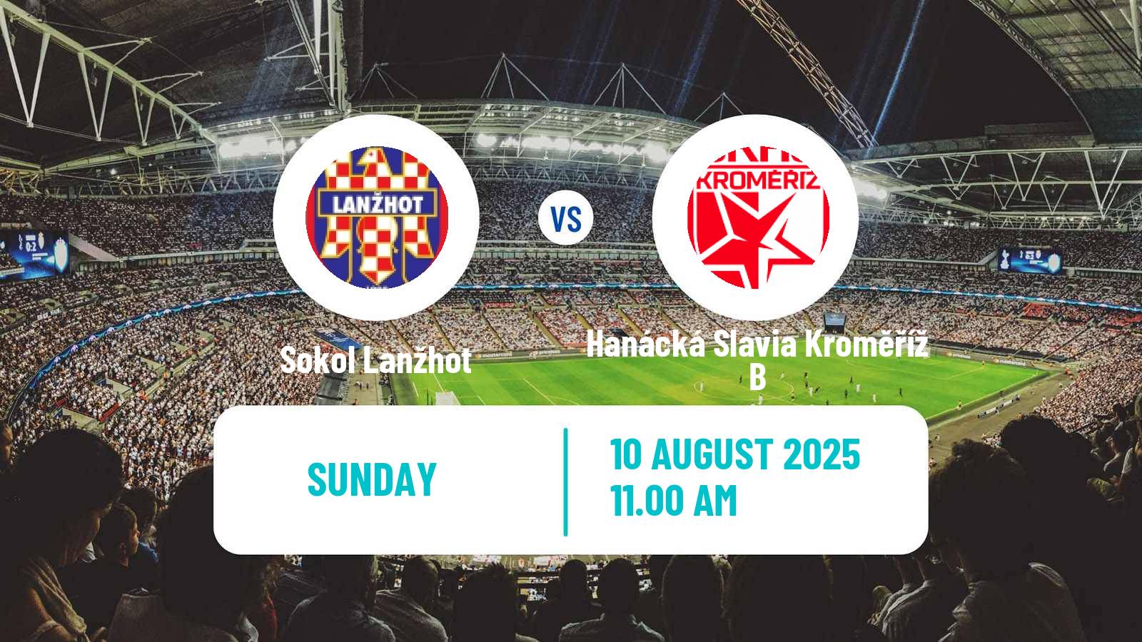 Football Czech Division E Sokol Lanžhot - Hanácká Slavia Kroměříž B