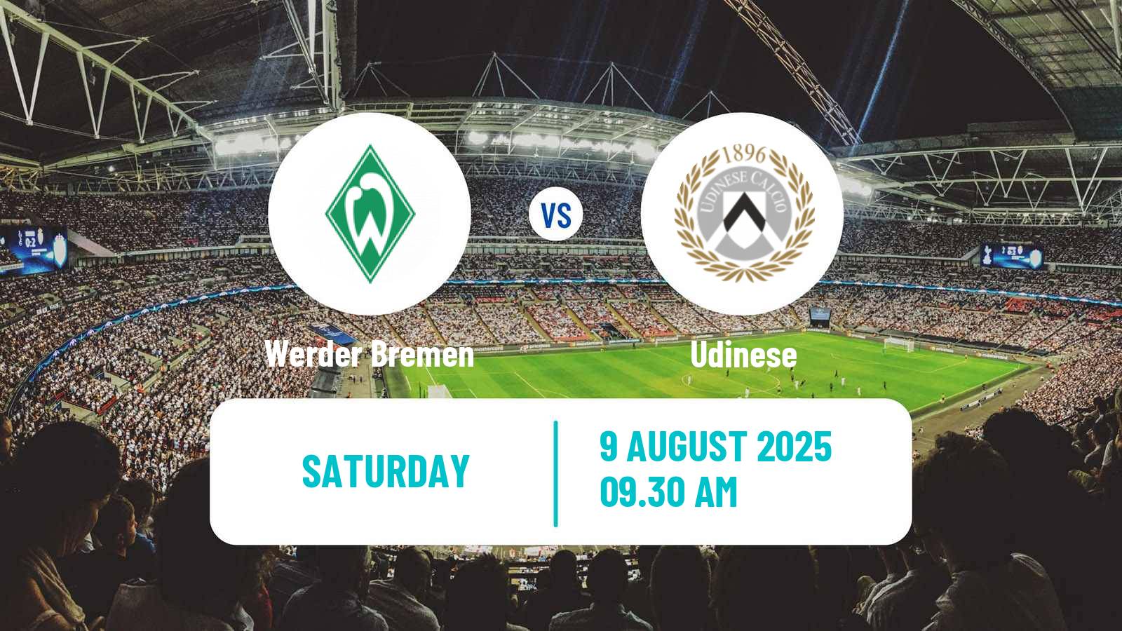 Football Club Friendly Werder Bremen - Udinese