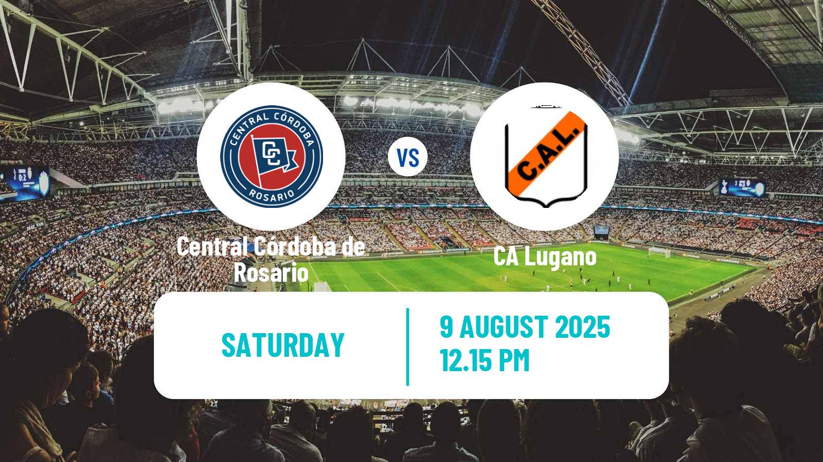 Football Argentinian Primera C Central Córdoba de Rosario - Lugano