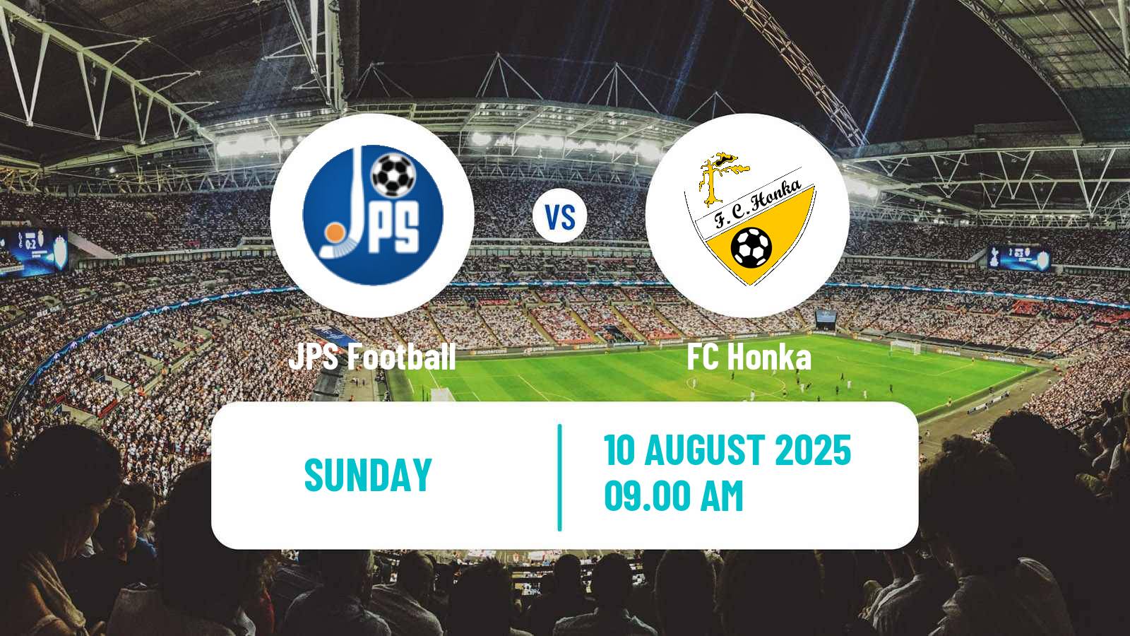 Football Finnish Kakkonen Group A JPS - Honka