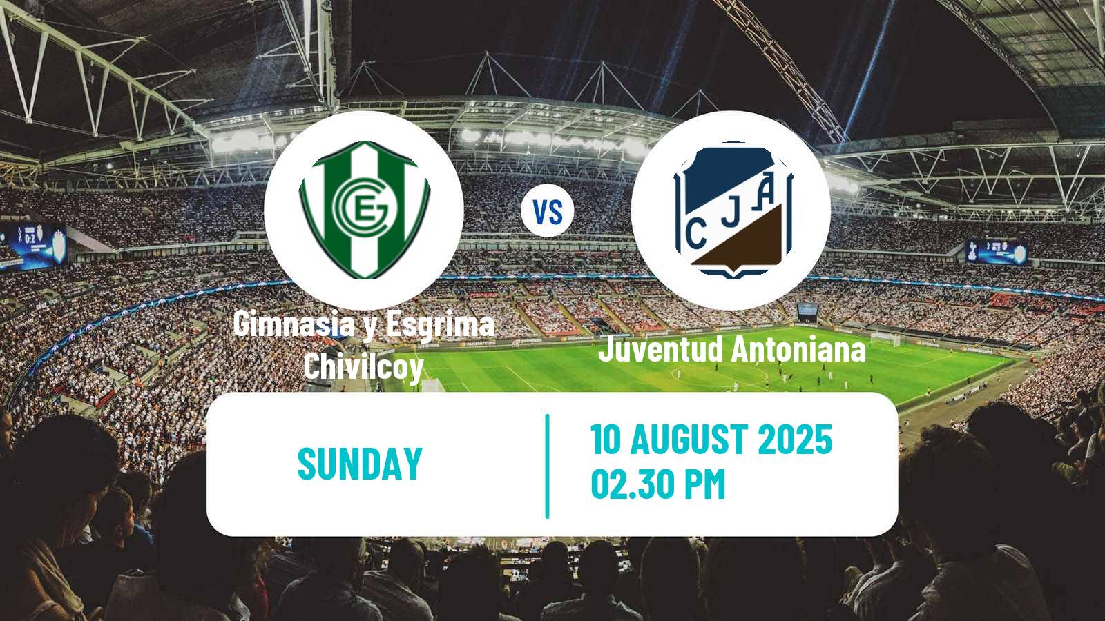 Football Argentinian Torneo Federal Gimnasia y Esgrima Chivilcoy - Juventud Antoniana