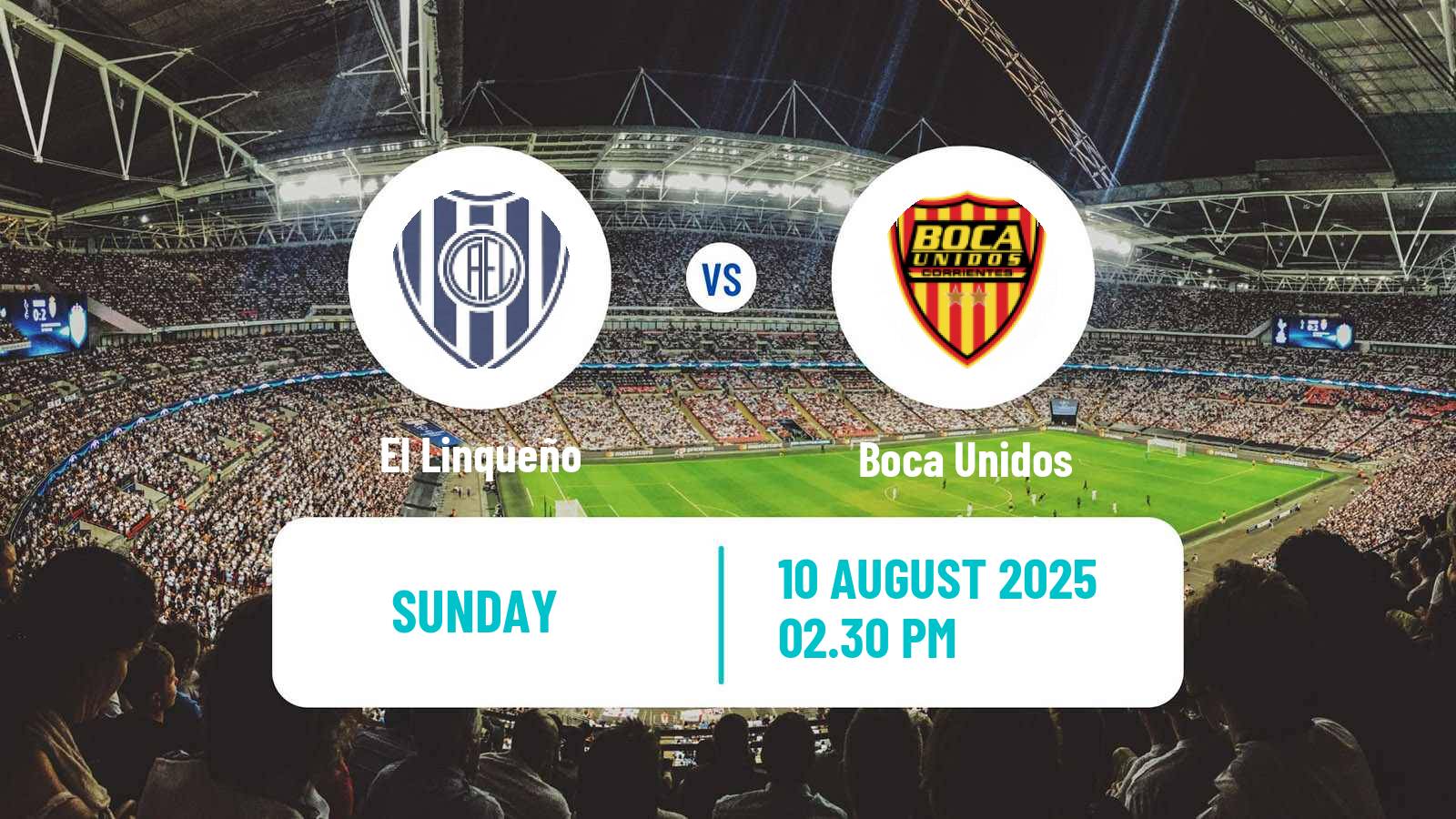 Football Argentinian Torneo Federal El Linqueño - Boca Unidos