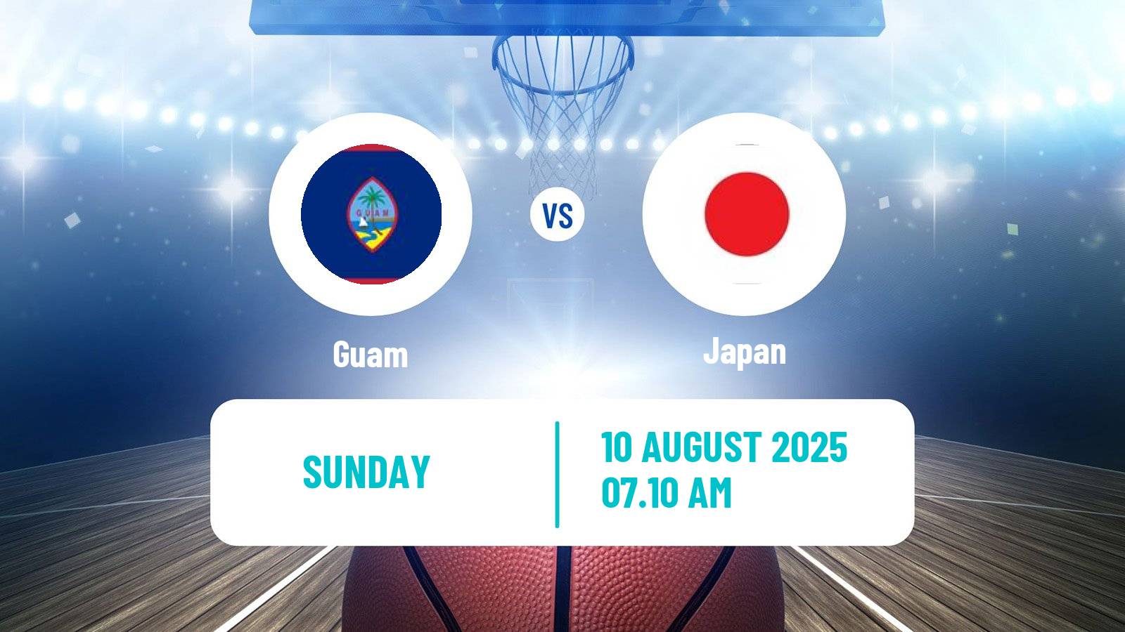 Basketball Asia Cup Basketball Guam - Japan