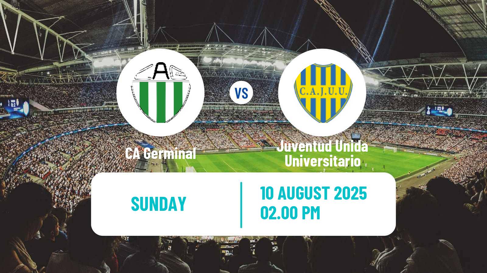 Football Argentinian Torneo Federal Germinal - Juventud Unida Universitario