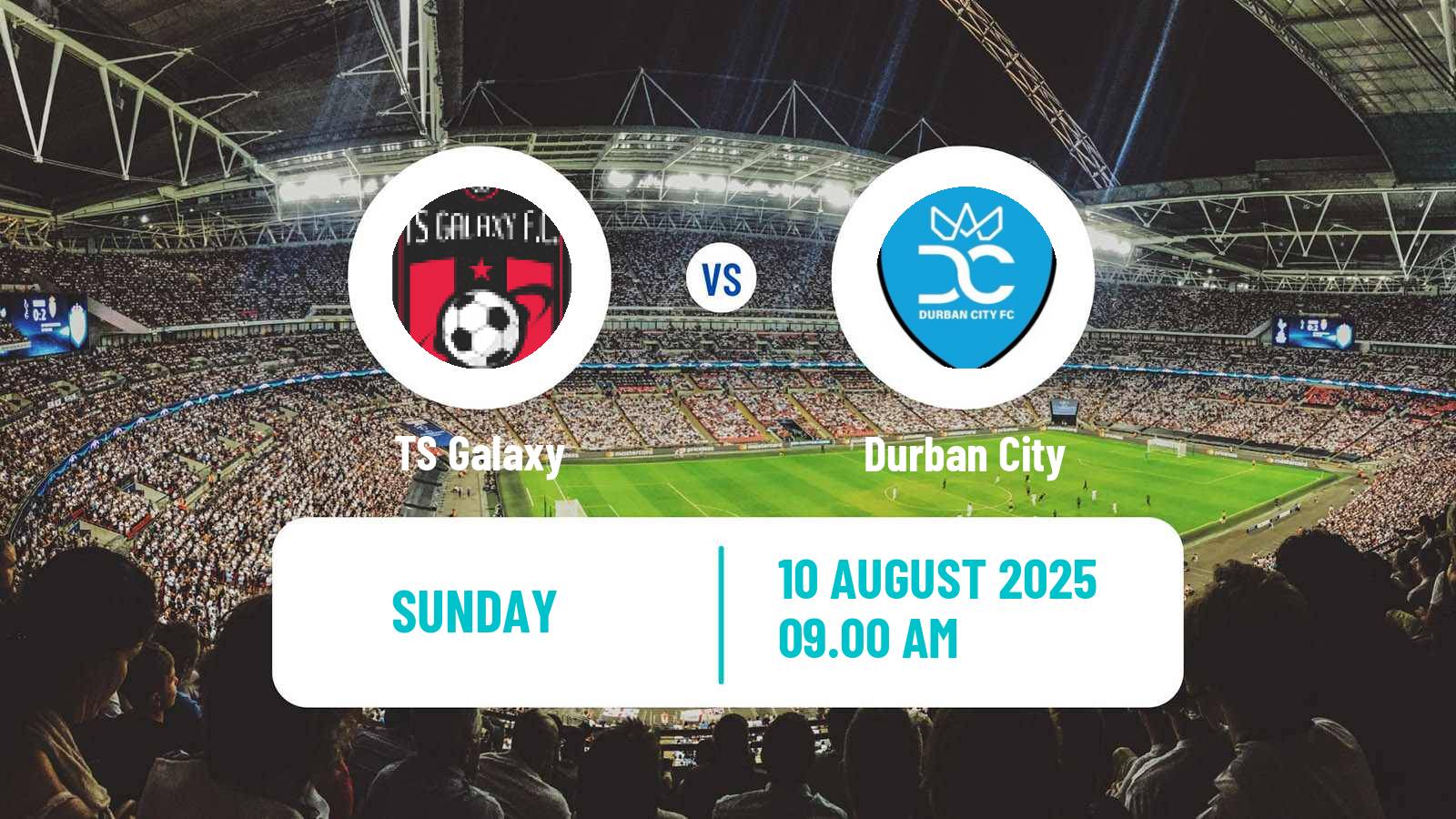 Football South African Premier Soccer League TS Galaxy - Durban City
