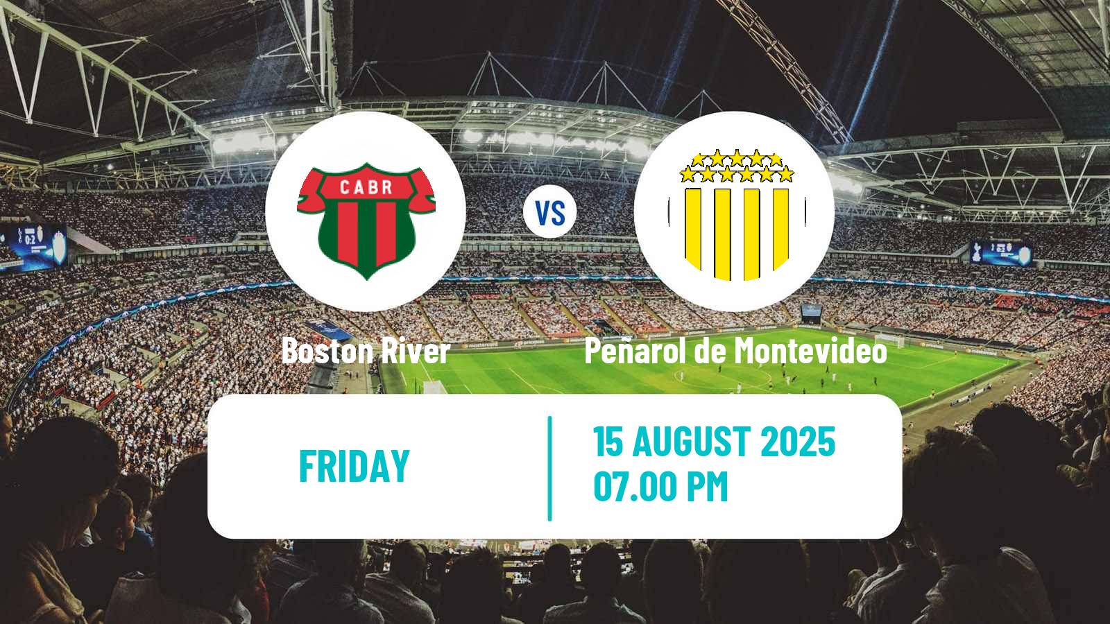 Football Uruguayan Primera Division Boston River - Peñarol de Montevideo