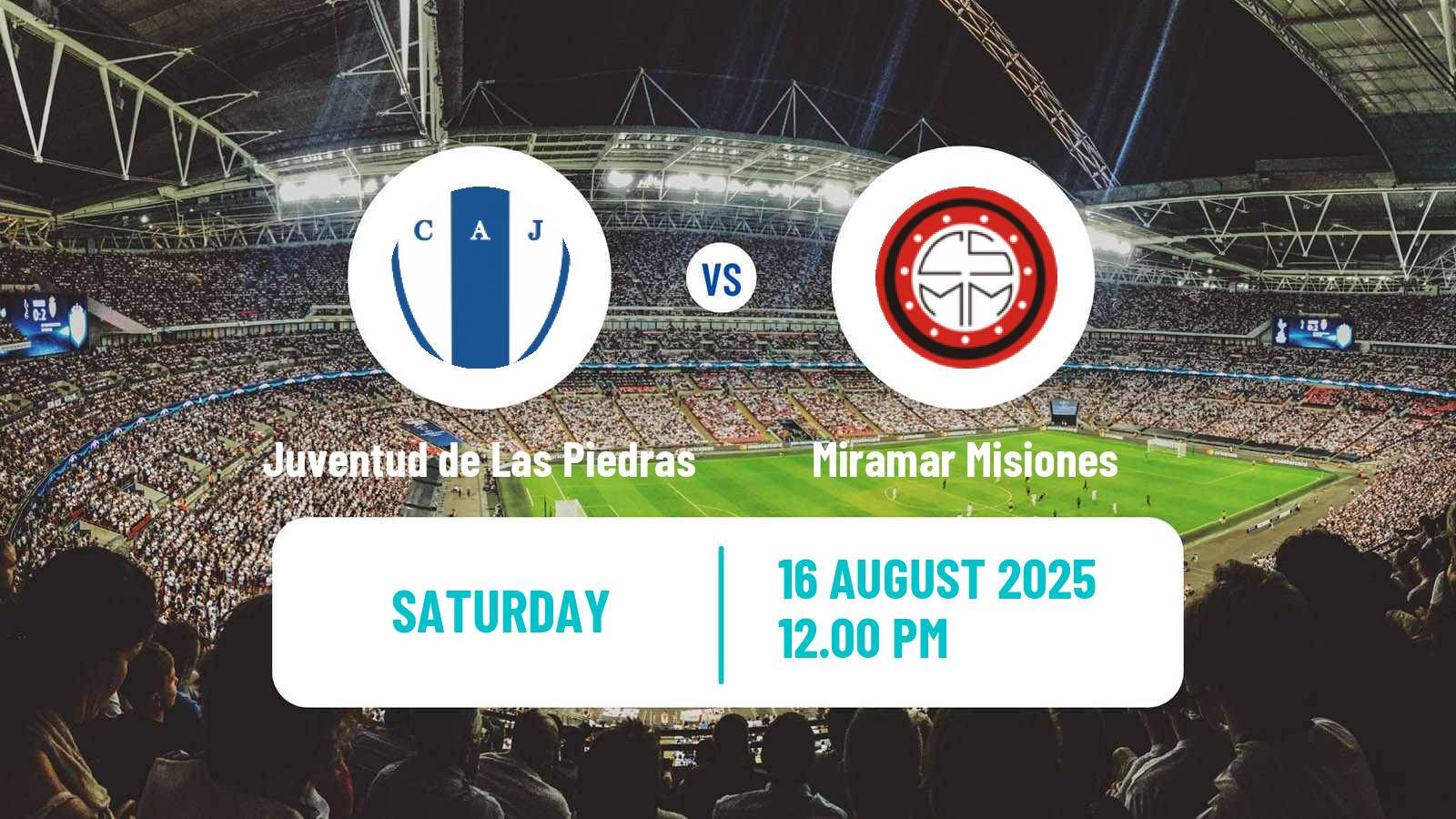 Football Uruguayan Primera Division Juventud de Las Piedras - Miramar Misiones