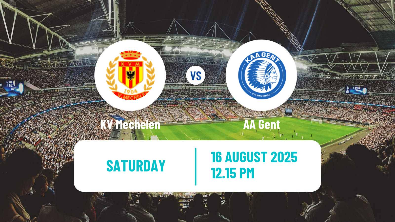 Football Belgian Jupiler Pro League KV Mechelen - Gent