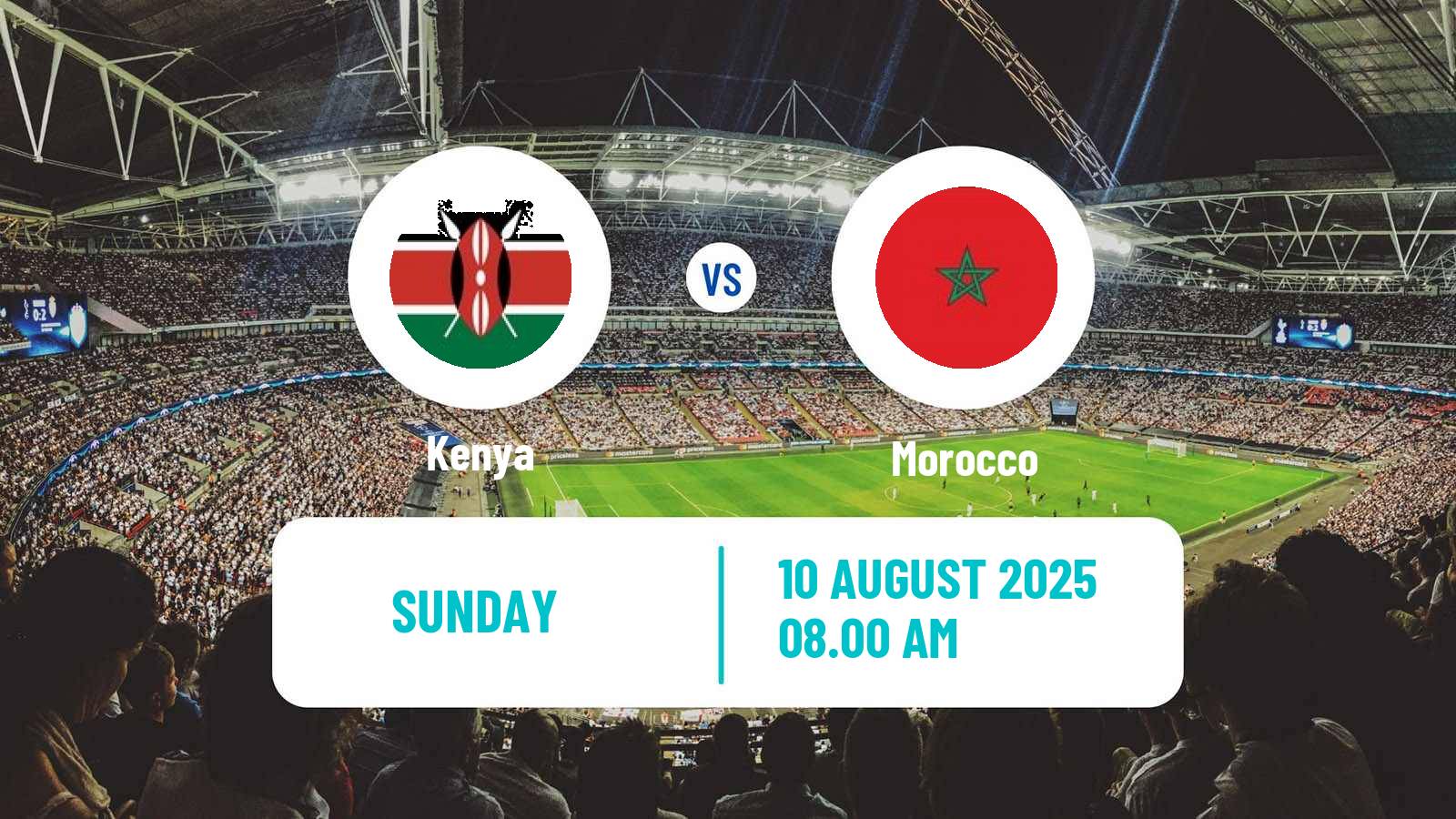 Football African Nations Championship Kenya - Morocco