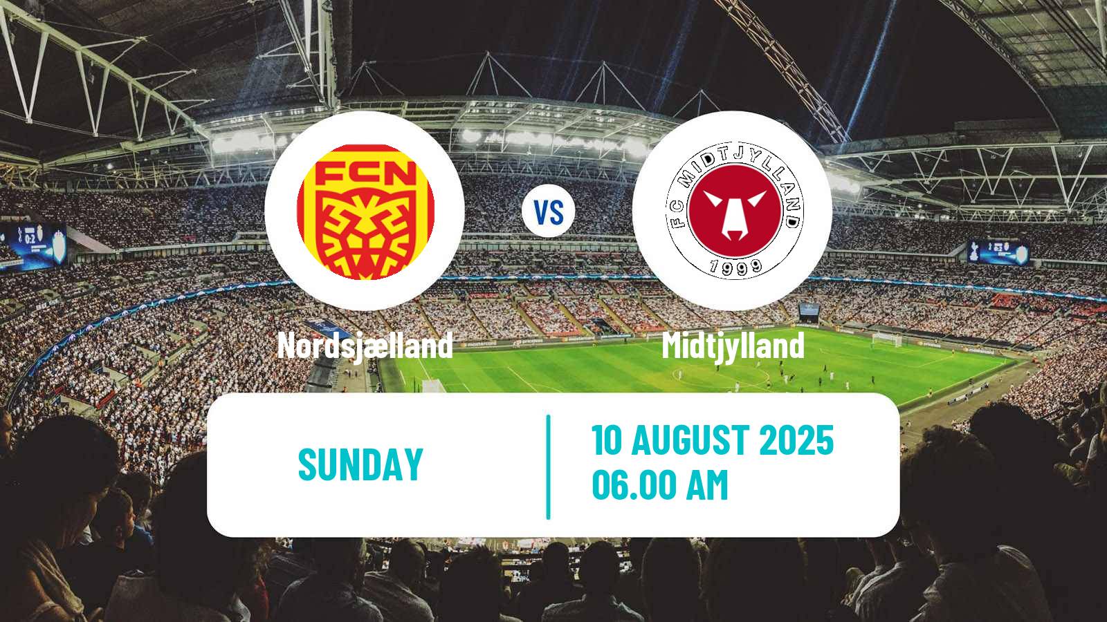 Football Danish Elitedivisionen Women Nordsjælland - Midtjylland