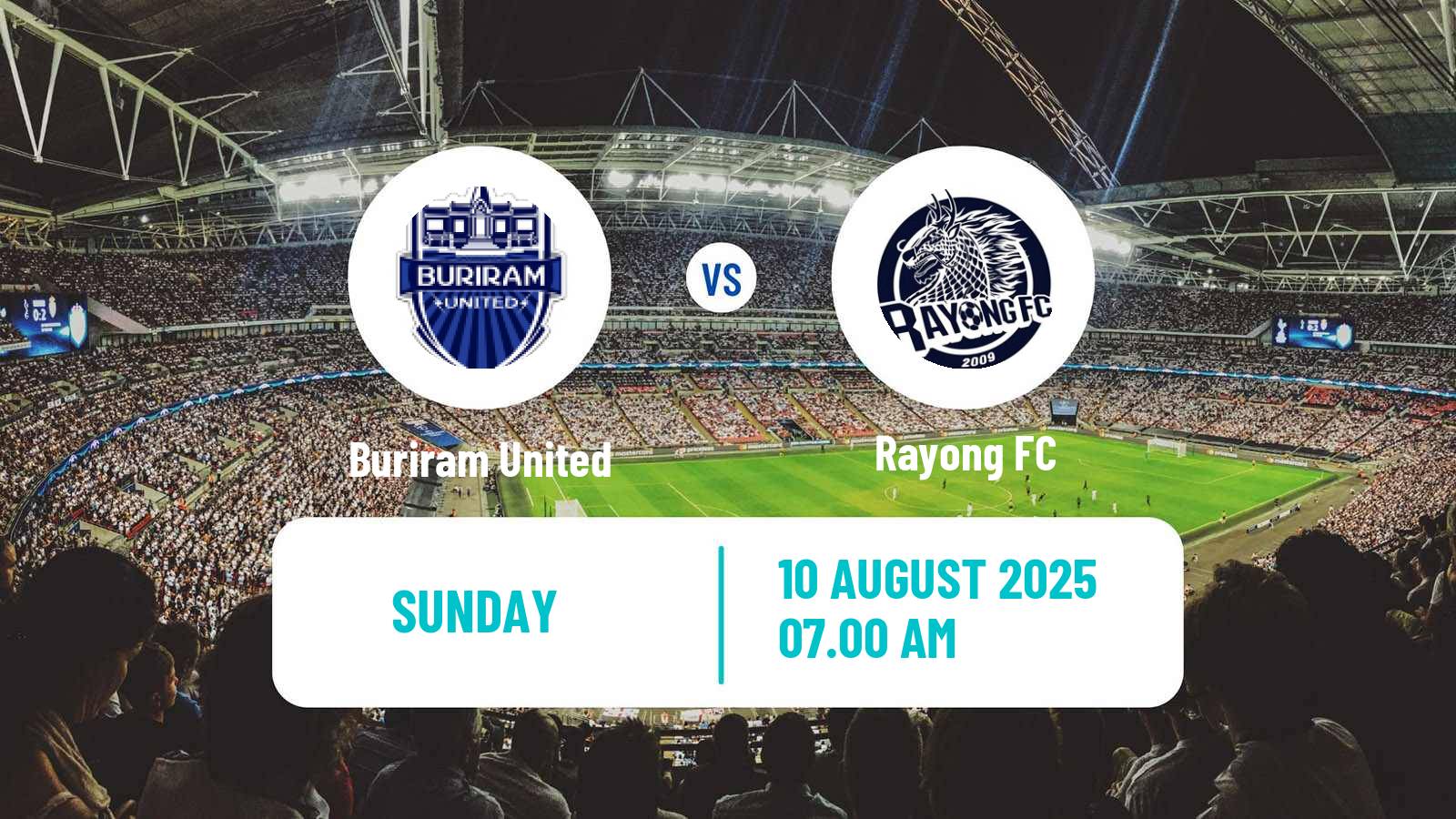 Football Club Friendly Buriram United - Rayong FC