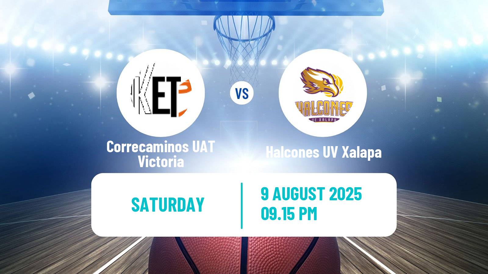 Basketball Mexican LNBP Correcaminos UAT Victoria - Halcones UV Xalapa