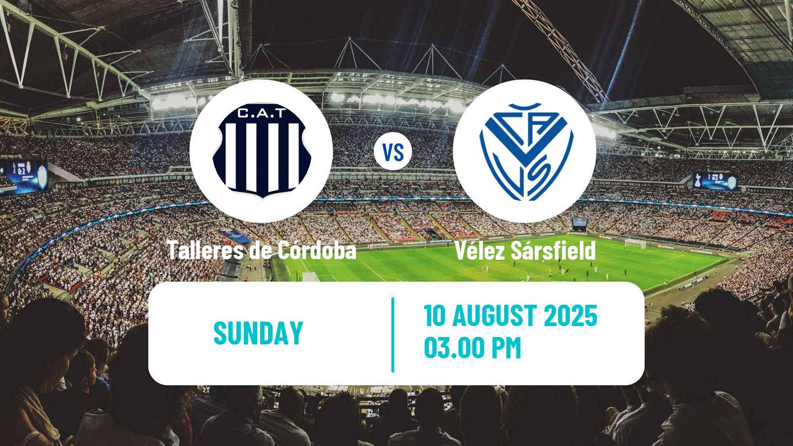Football Argentinian Primera A Women Talleres de Córdoba - Vélez Sársfield