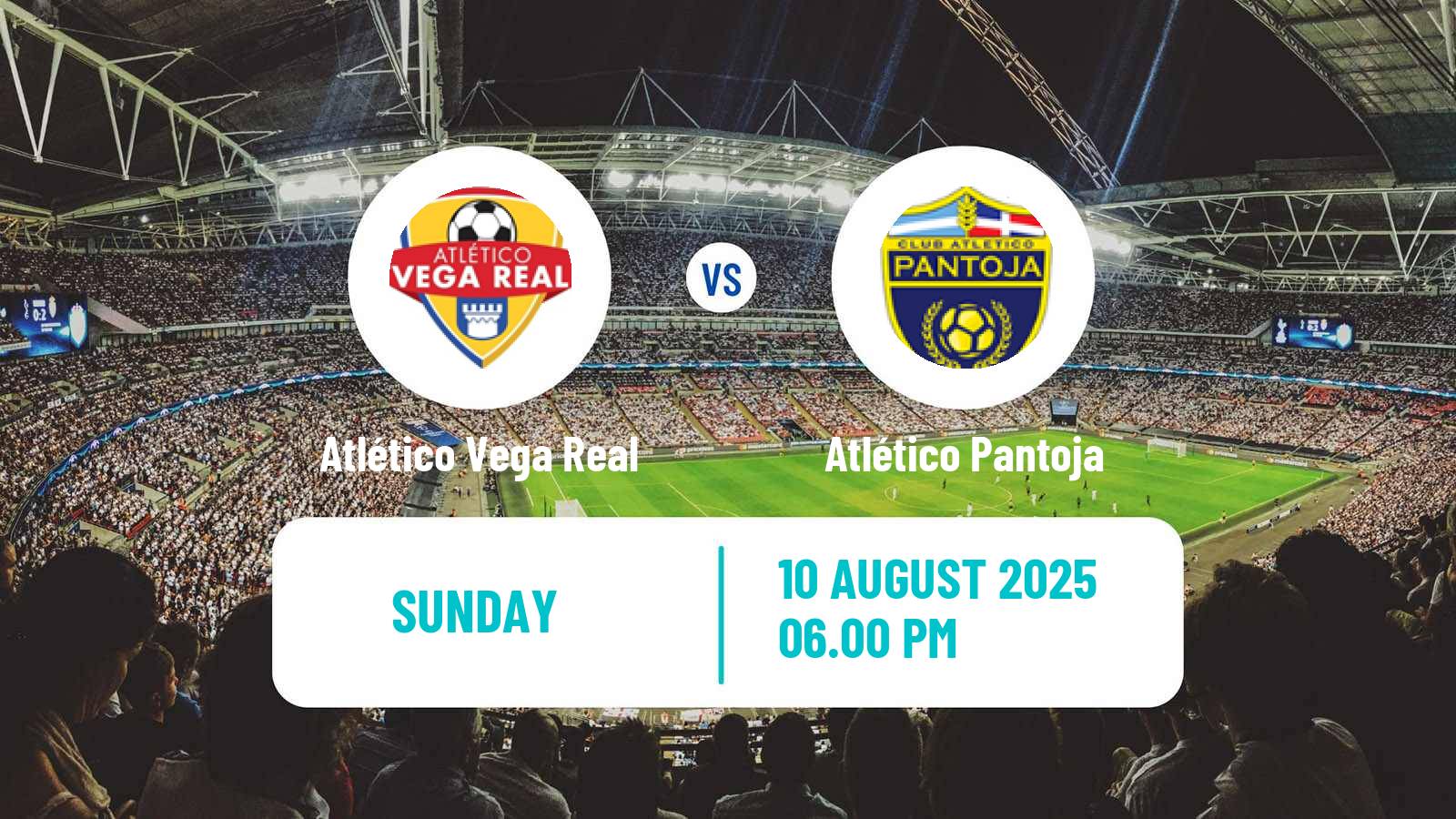 Football Dominican Republic LDF Atlético Vega Real - Atlético Pantoja
