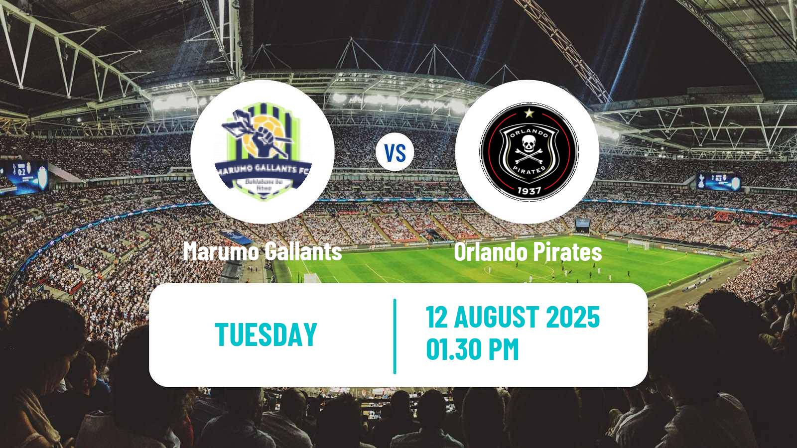 Football South African Premier Soccer League Marumo Gallants - Orlando Pirates