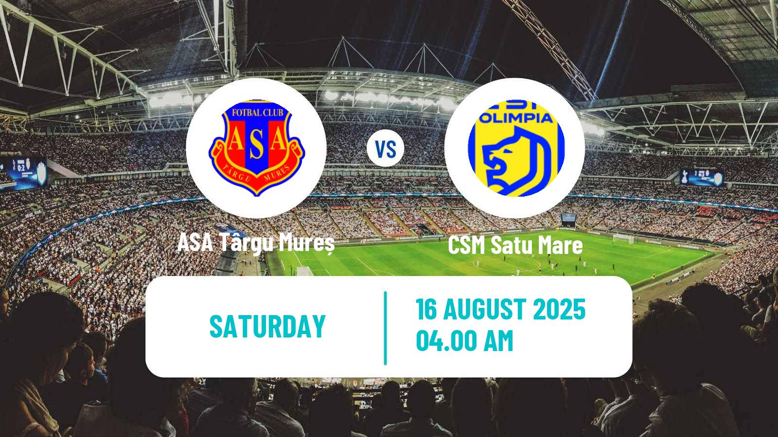 Football Romanian Division 2 ASA Târgu Mureș - CSM Satu Mare
