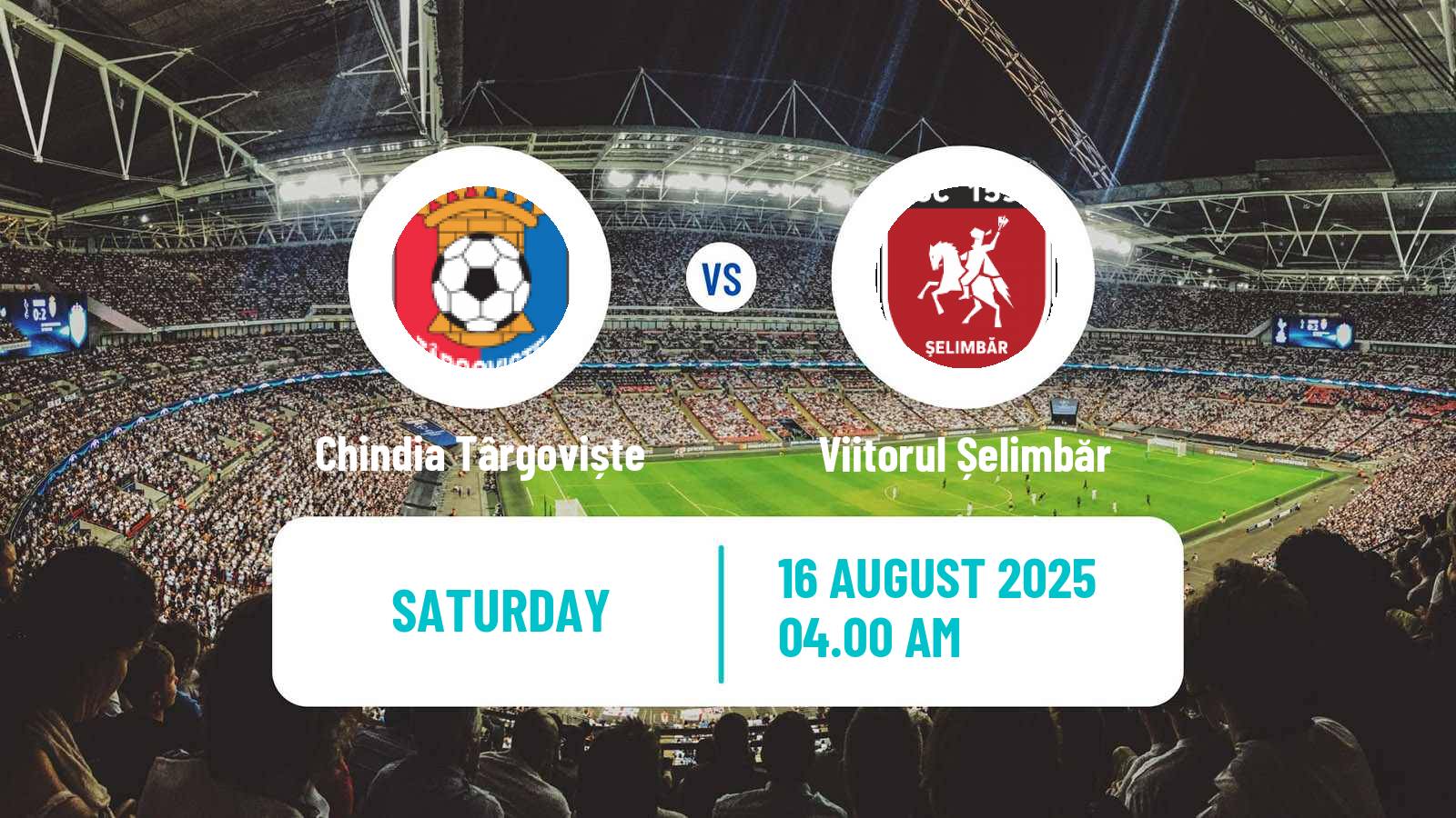 Football Romanian Division 2 Chindia Târgoviște - Viitorul Șelimbăr