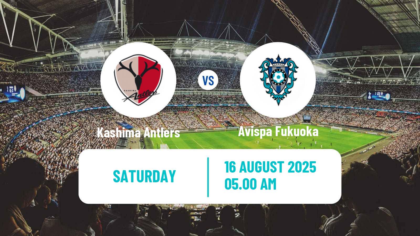 Football Japan J1 League Kashima Antlers - Avispa Fukuoka