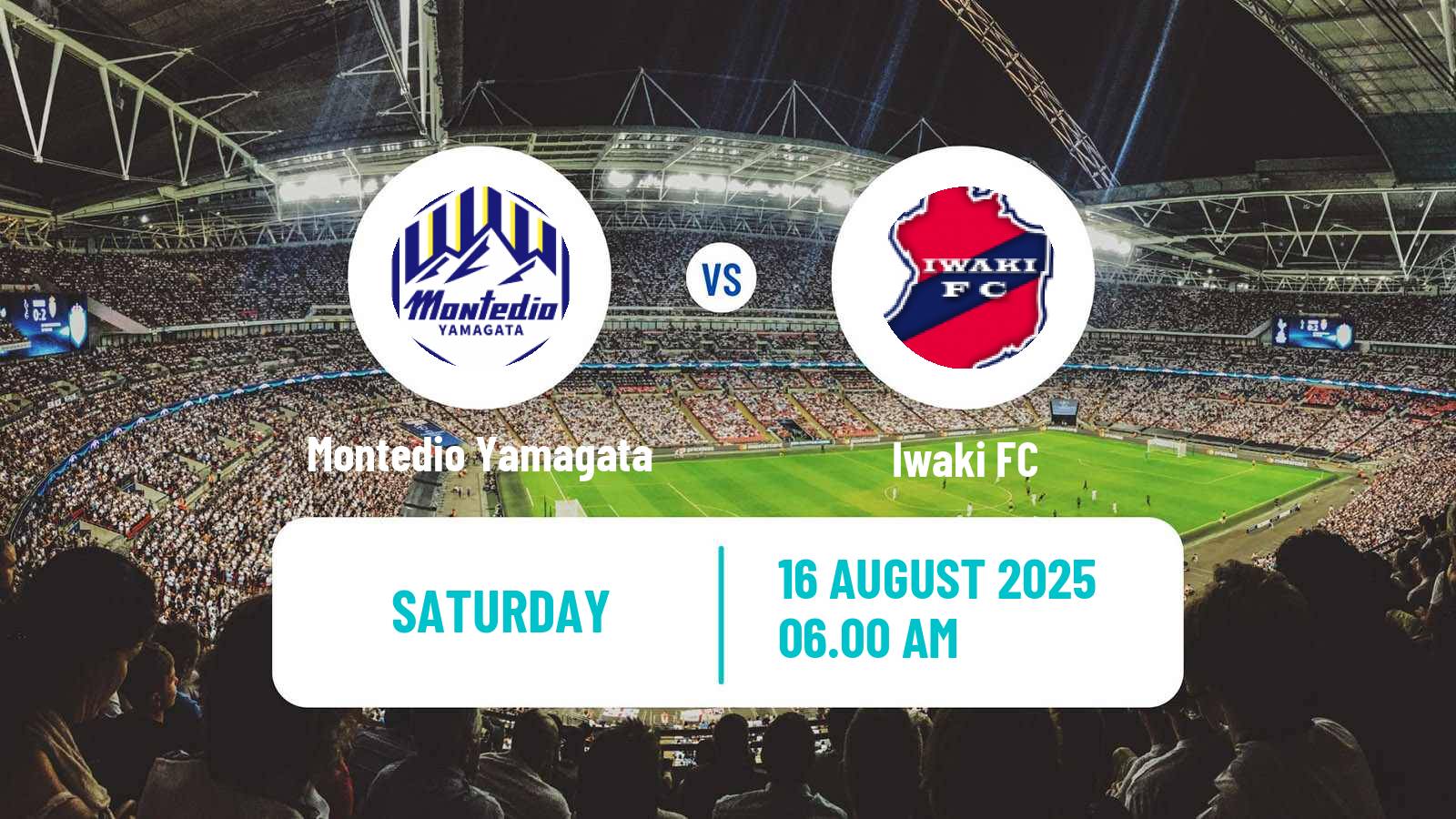 Football Japan J2 League Montedio Yamagata - Iwaki