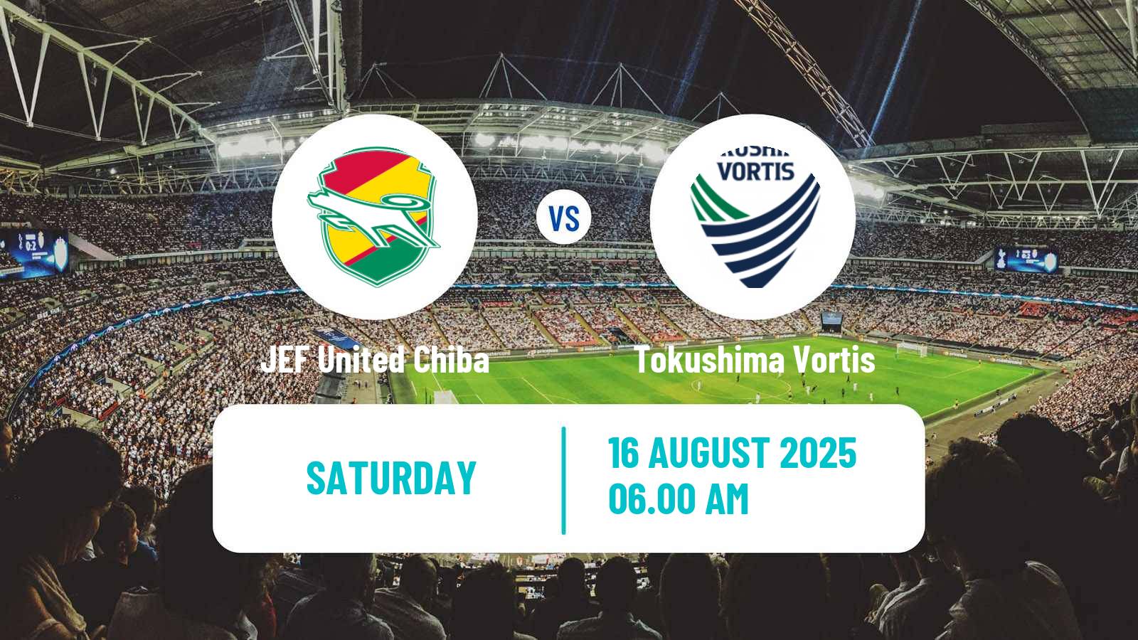Football Japan J2 League JEF United Chiba - Tokushima Vortis