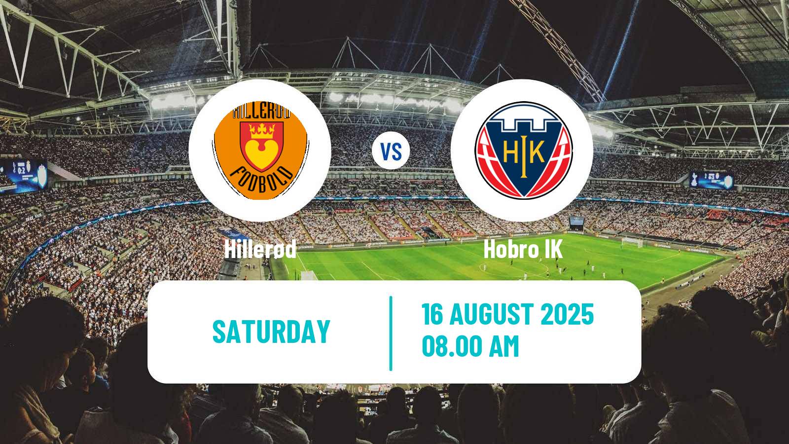 Football Danish 1 Division Hillerød - Hobro