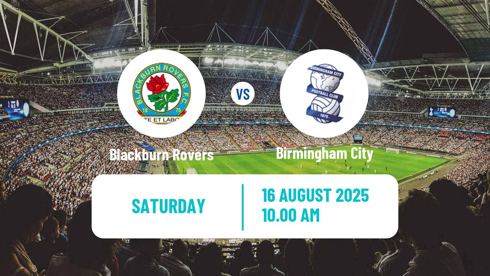Football English League Championship Blackburn Rovers - Birmingham City