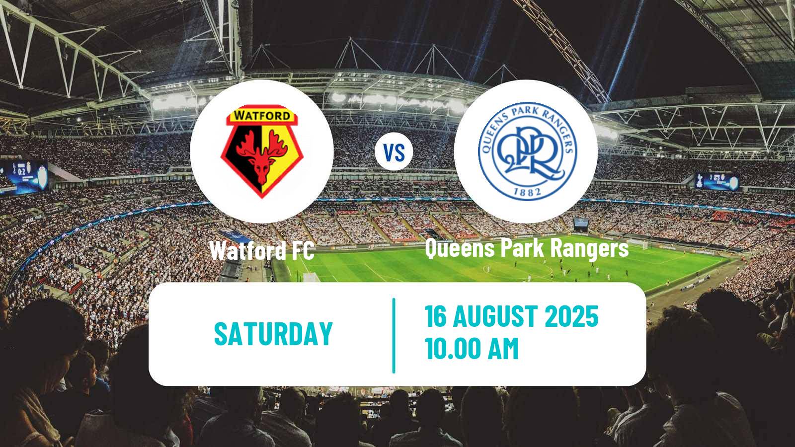 Football English League Championship Watford - Queens Park Rangers