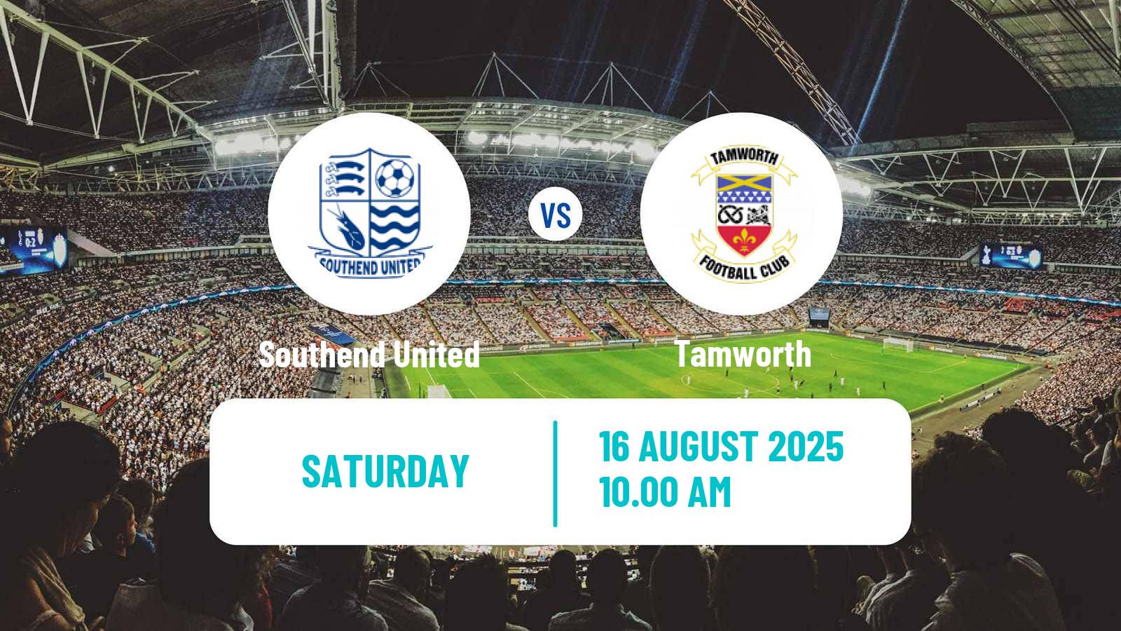 Football English National League Southend United - Tamworth