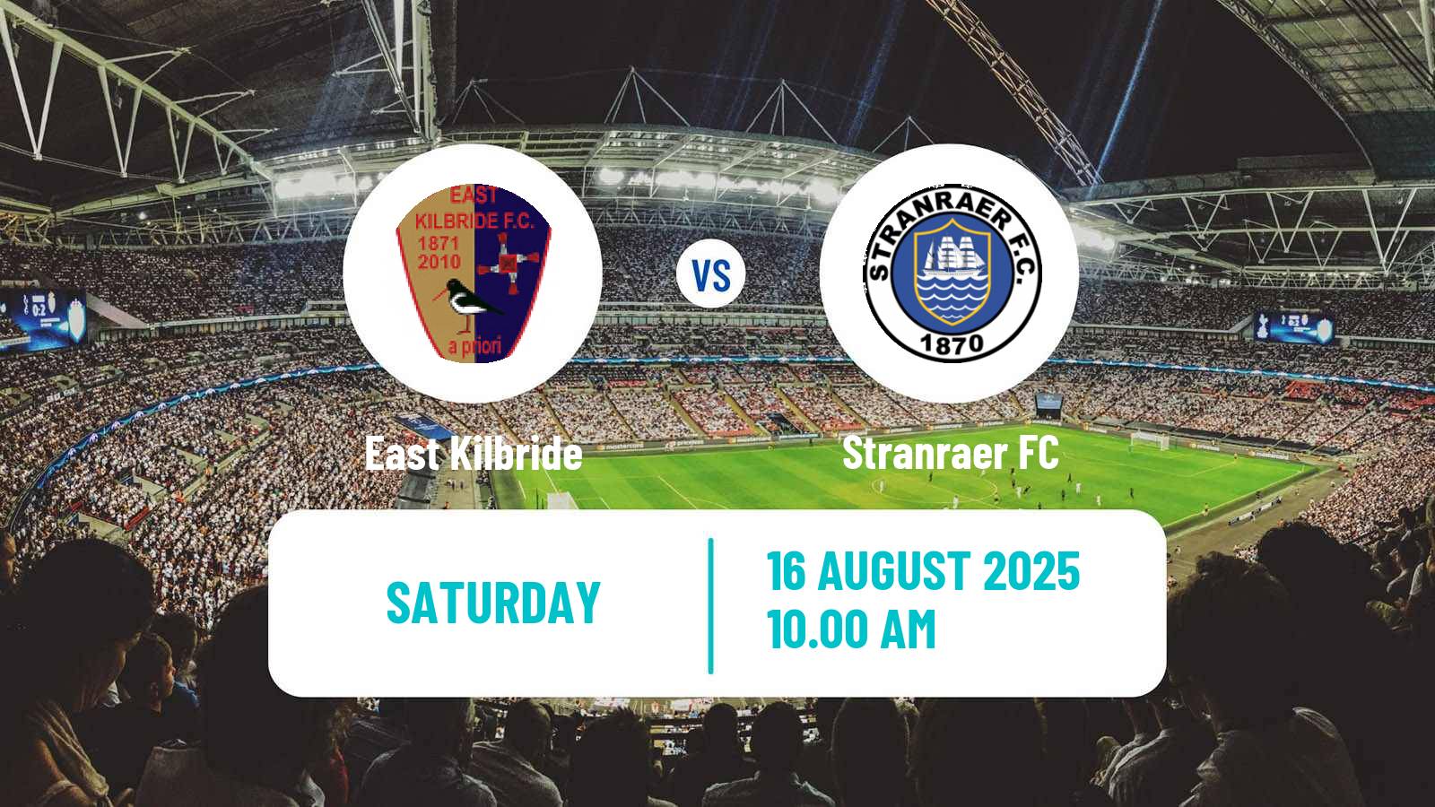 Football Scottish League Two East Kilbride - Stranraer
