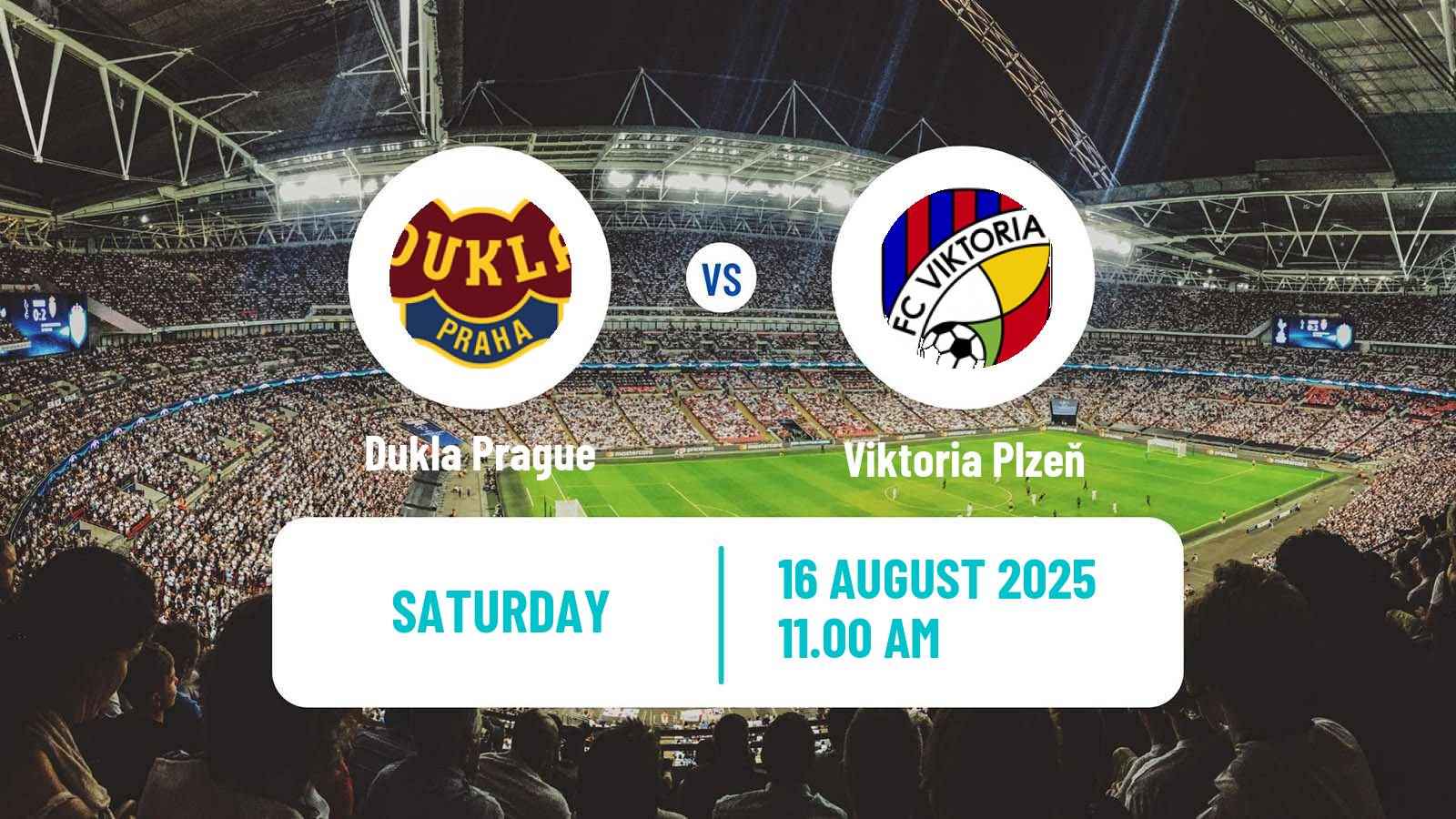 Football Czech 1 Liga Dukla Prague - Viktoria Plzeň