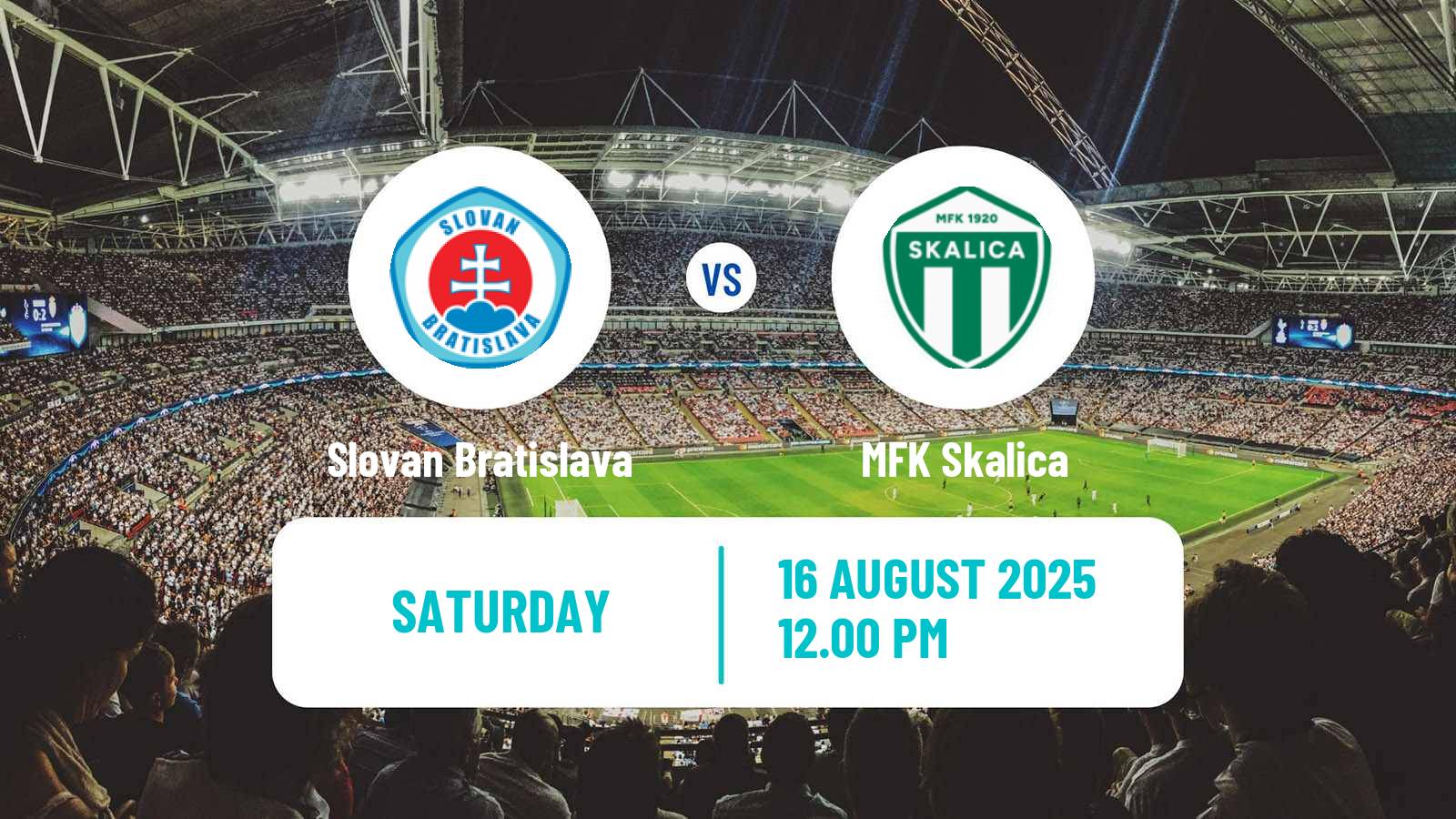Football Slovak Superliga Slovan Bratislava - Skalica