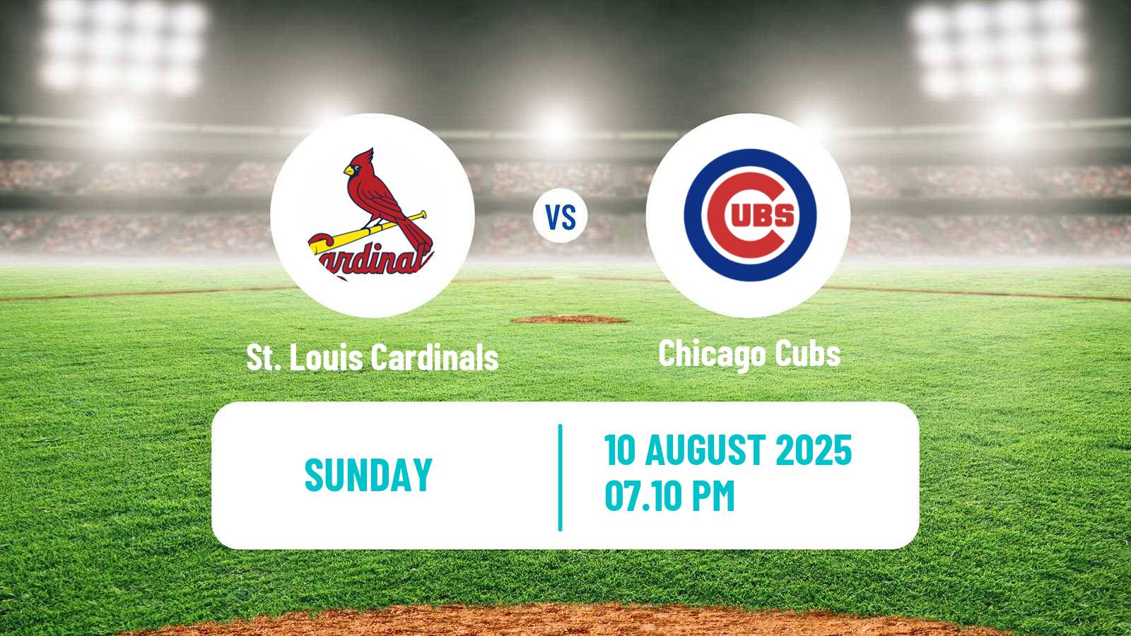 Baseball MLB St. Louis Cardinals - Chicago Cubs