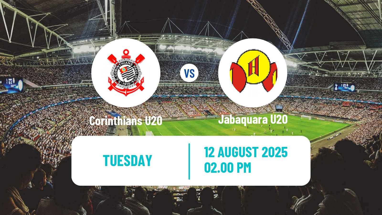 Football Brazilian Paulista U20 Corinthians U20 - Jabaquara U20