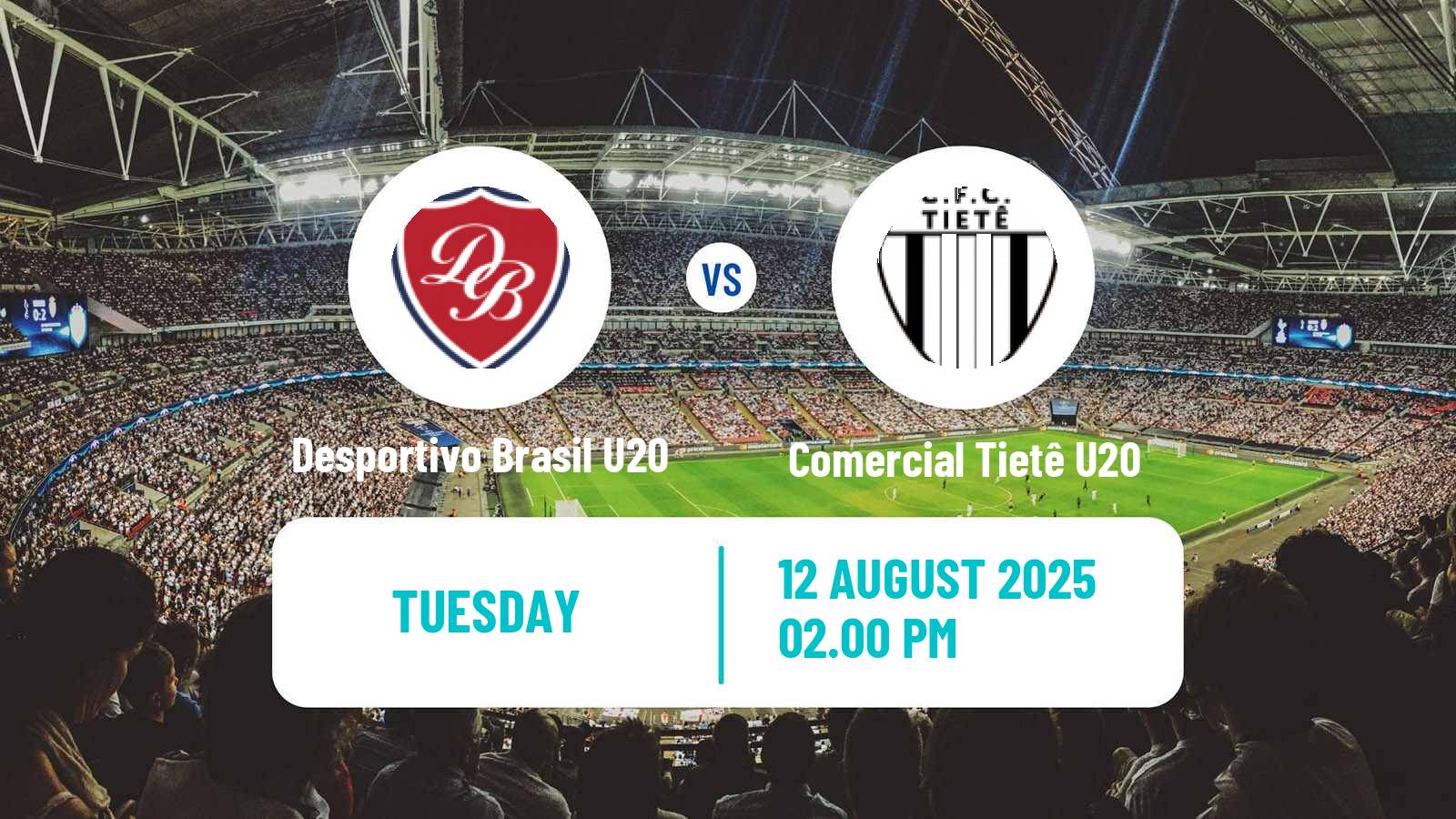 Football Brazilian Paulista U20 Desportivo Brasil U20 - Comercial Tietê U20