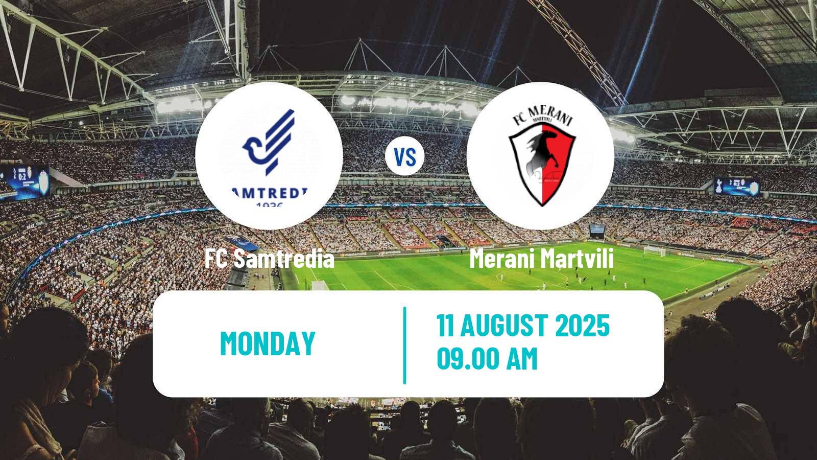Football Georgian Erovnuli Liga 2 Samtredia - Merani Martvili