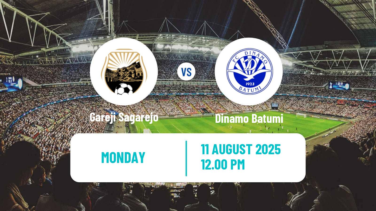 Football Georgian Erovnuli Liga Gareji Sagarejo - Dinamo Batumi