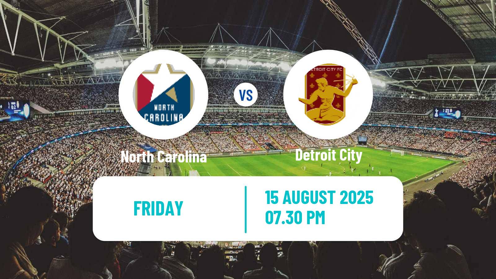 Football USL Championship North Carolina - Detroit City