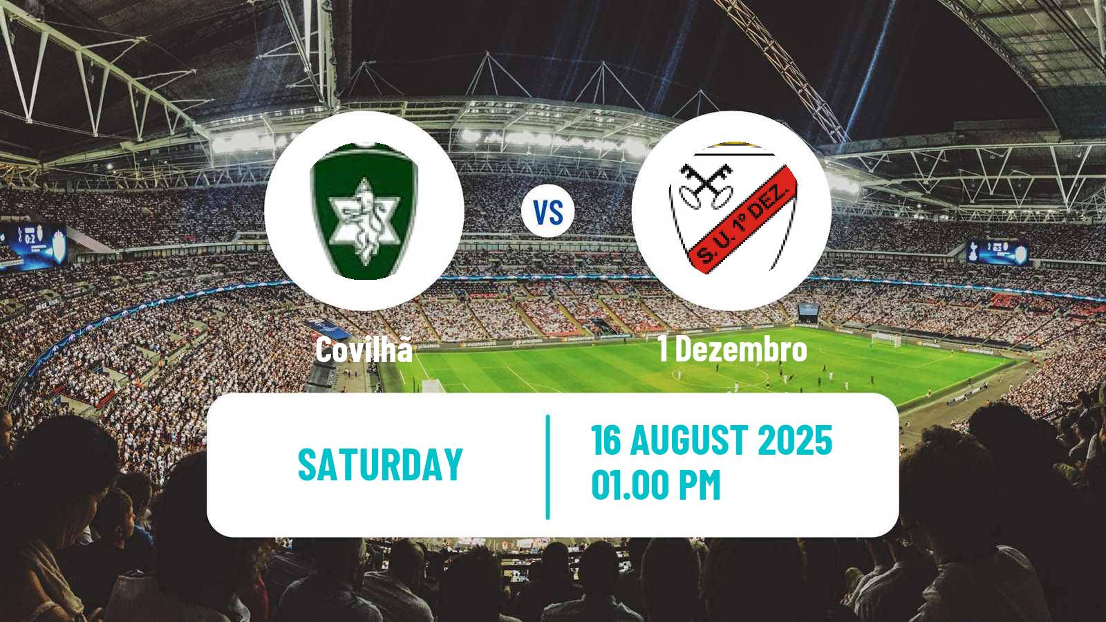 Football Portuguese Liga 3 Covilhã - 1 Dezembro