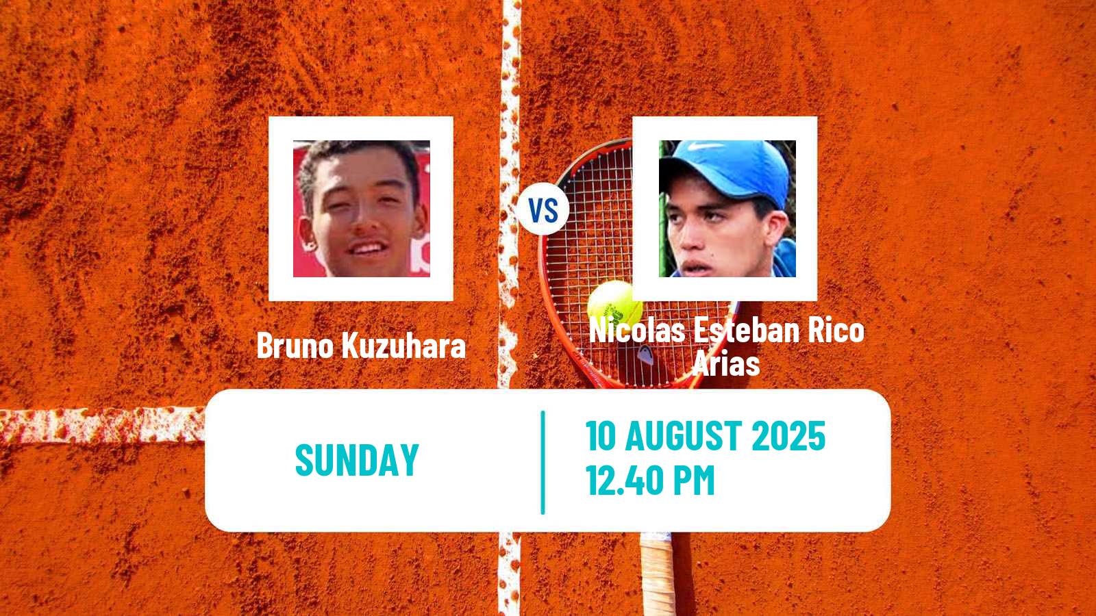 Tennis Barranquilla Challenger Men Bruno Kuzuhara - Nicolas Esteban Rico Arias