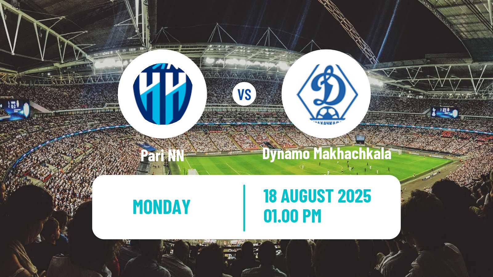 Football Russian Premier League Pari NN - Dynamo Makhachkala