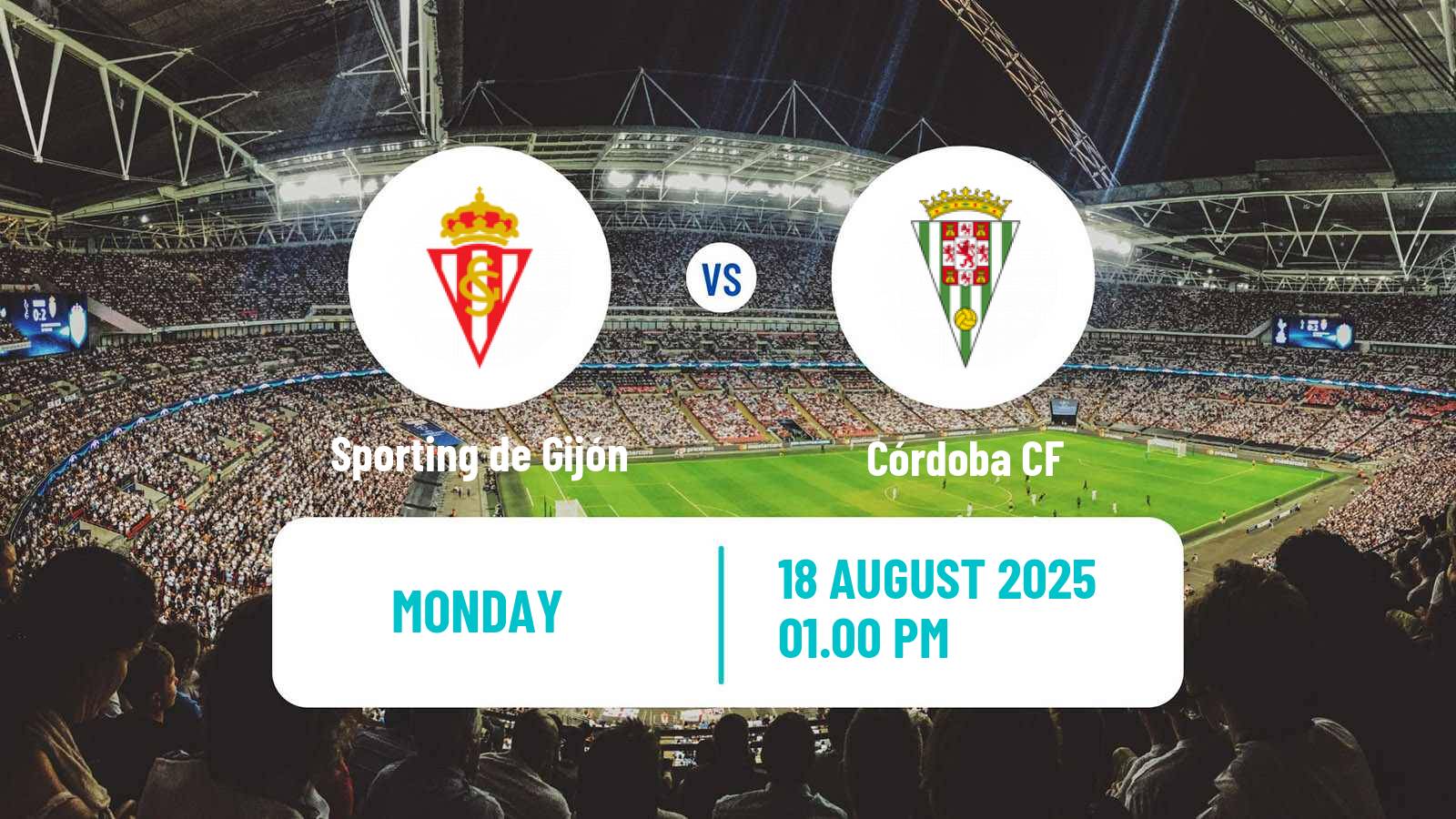 Football Spanish LaLiga2 Sporting de Gijón - Córdoba