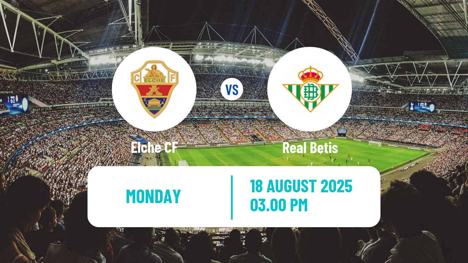 Football Spanish LaLiga Elche - Betis
